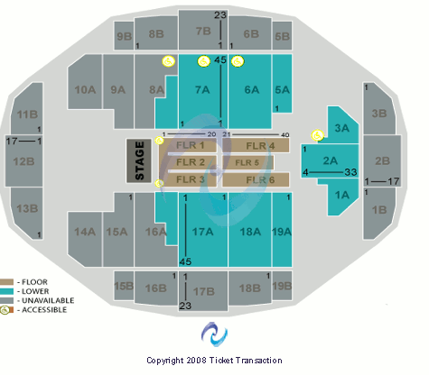 Tacoma Dome American Idol Seating Chart